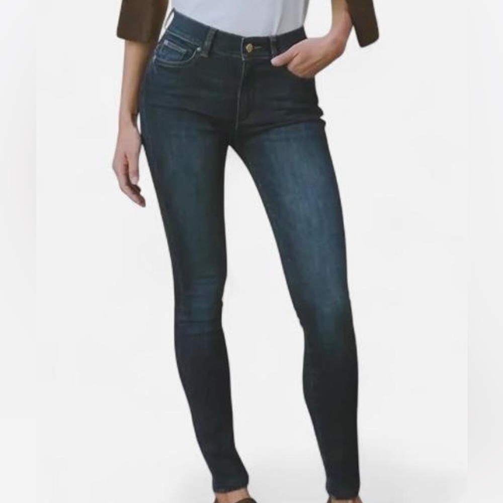 DL1961 Women's Deep Indigo Skinny Jeans